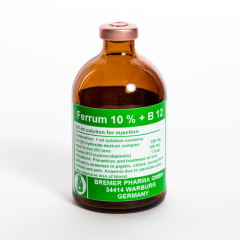 Ferrum 10% +B12 Inj , 100ml