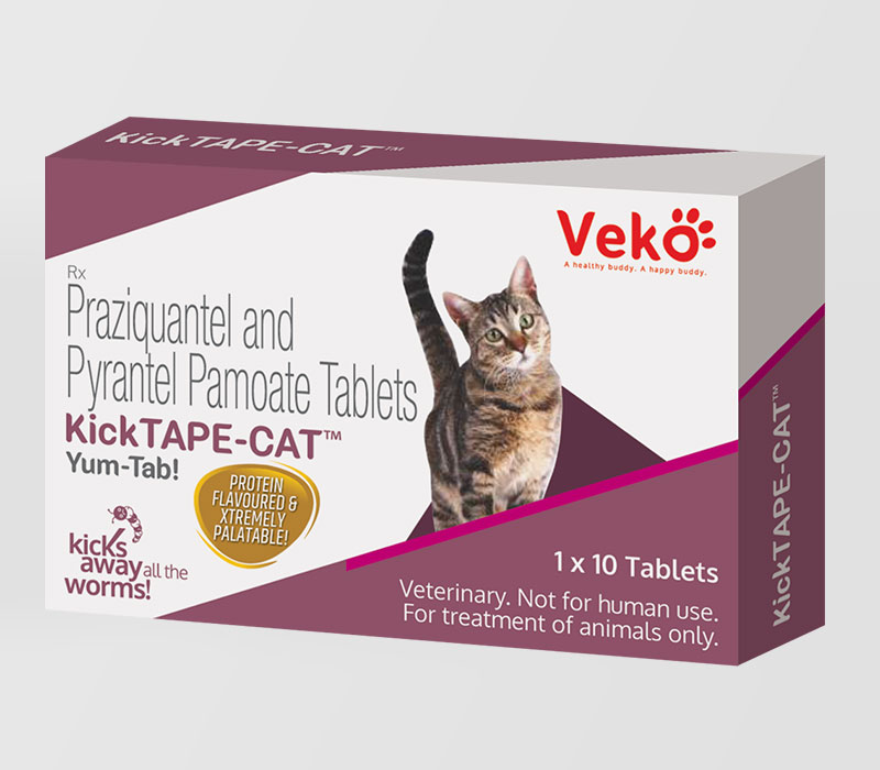 Kick Tape -Cat ,  Box 10tab