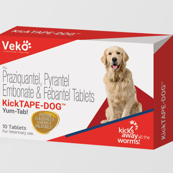 Kick Tape -Dog ,  Box 10tab