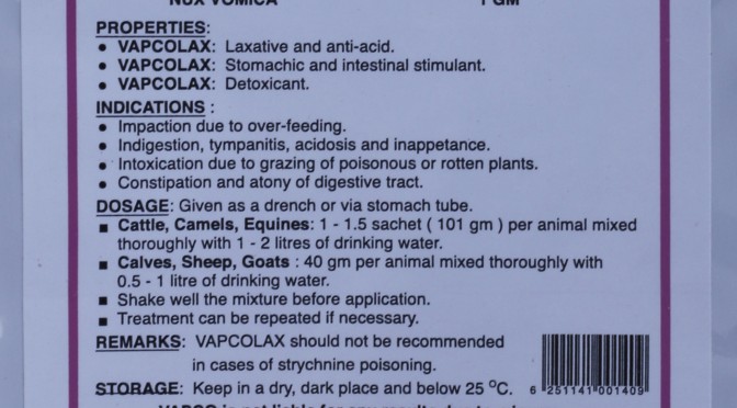 Vapcolax , 101g