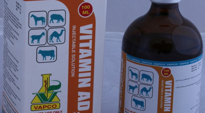 Vitamin AD3E  Inj  , 100ml , Vapco
