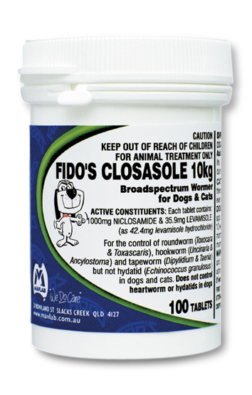 FIDOS  Closasole 10kg , Box 10tab