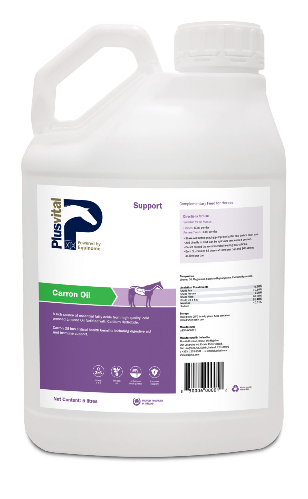 Plusvital Carron Oil , 5 L